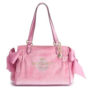 Juicy couture velour bag